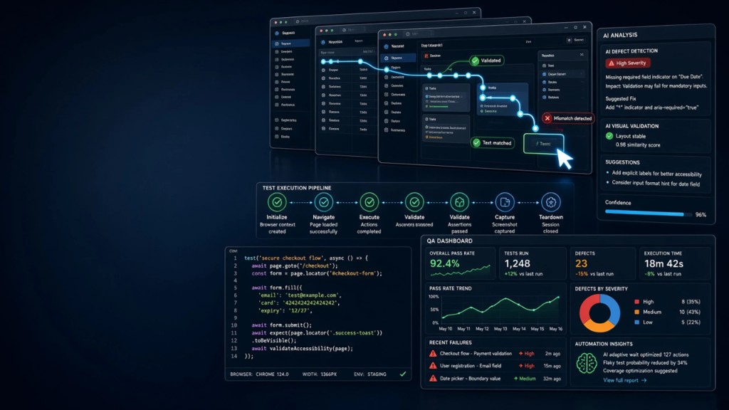 AI-Powered Playwright Test Automation