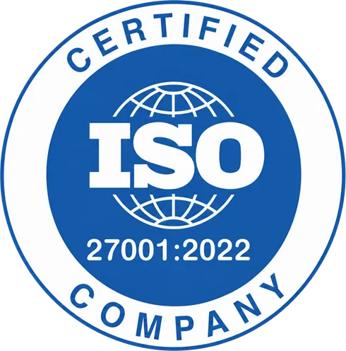 ISO 27001 certification logo